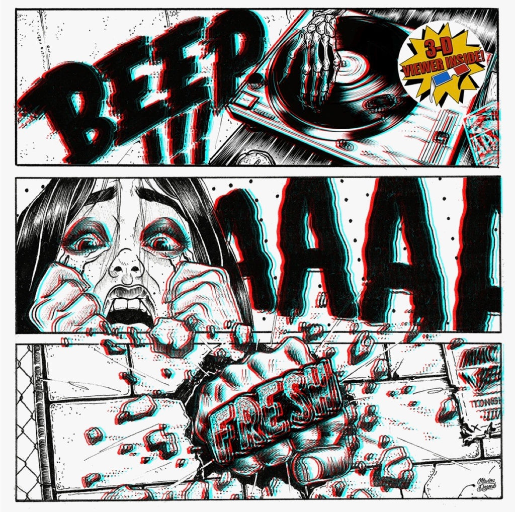 Ugly Mac Beer - Beep Aaah Fresh 3D 12” White Vinyl