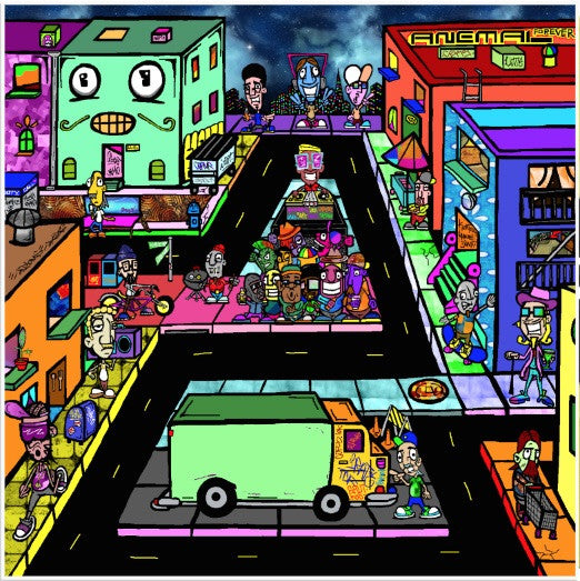 Battle Ave - At The Ave Breaks 2 - 12" Yellow Vinyl