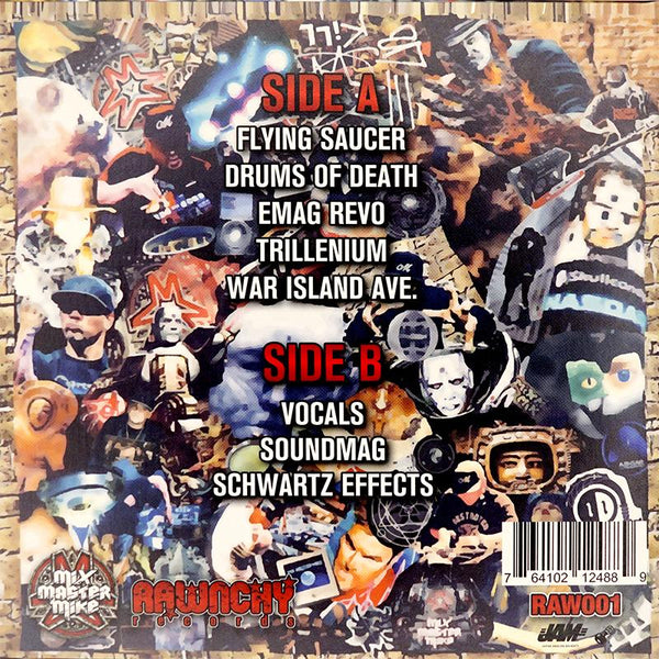 Mix Master Mike - Conquest 7" Orange Vinyl