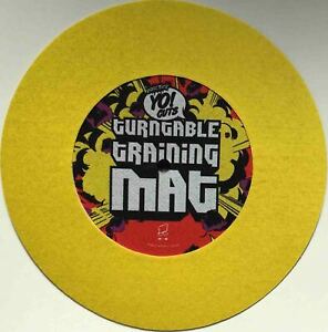 Dr Suzuki & Turntable Training Wax 7" Yellow Slipmat - TTM7Y