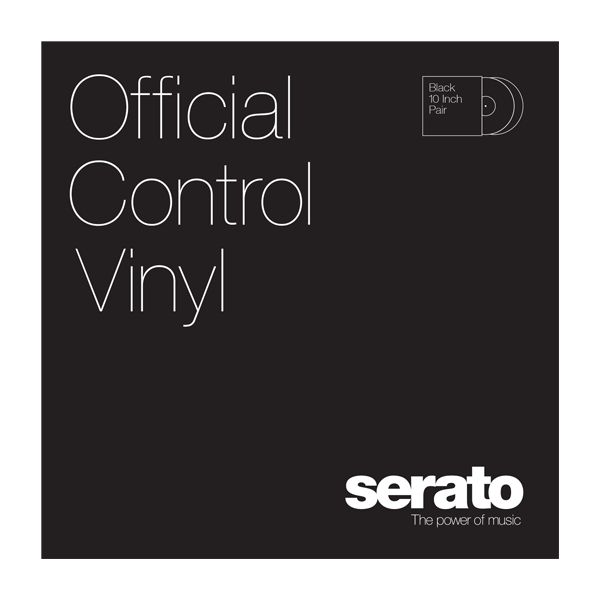 Serato 10" Black Vinyl (Pair)