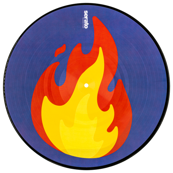 Serato Emoji Series #2 Flame/Record 12" Vinyl (Pair)