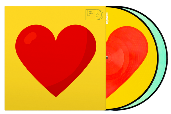 Serato Emoji Series #3 Donut/Heart 12" Vinyl (Pair)