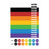 Serato Sticker Lock 12" Clear Vinyl (Pair)