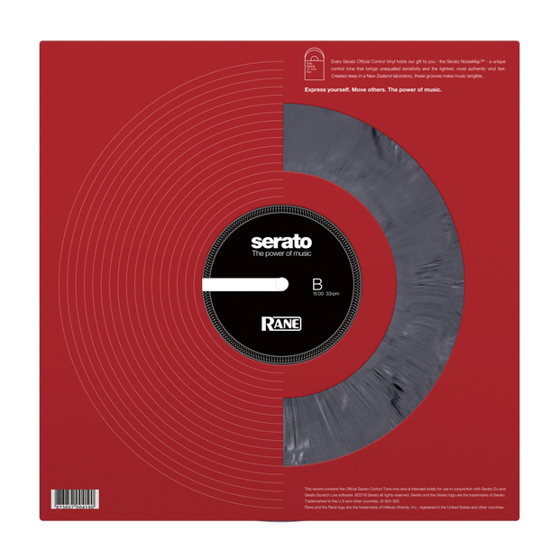 Rane X Serato Pressing 12" Grey Vinyl (Pair)