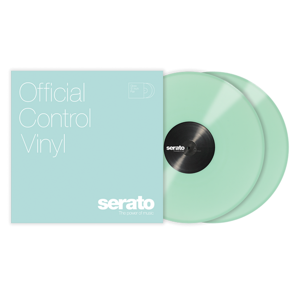 Serato 7" Glow In The Dark Vinyl (Pair)