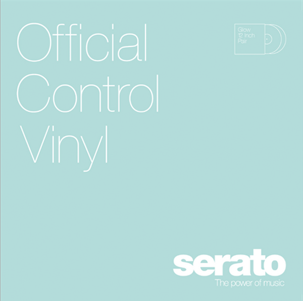Serato 7" Glow In The Dark Vinyl (Pair)