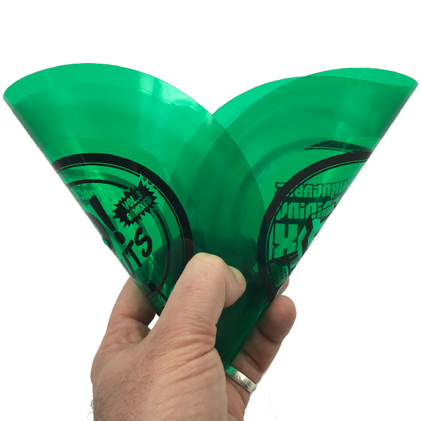 Practice Yo! Cuts v3 Floppy Disc 7" Pair Green