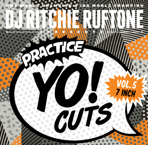 Practice Yo! Cuts Vol. 5 7" Orange Vinyl - TTW008