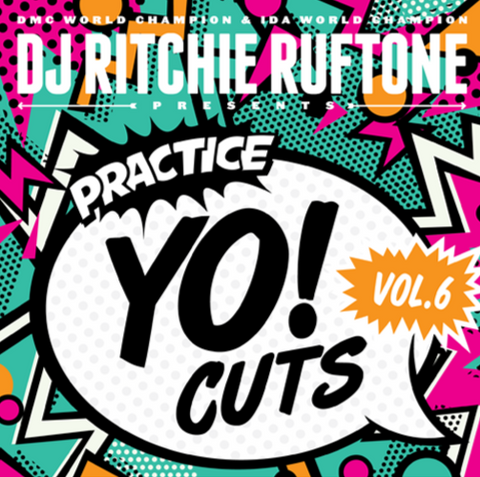 Practice Yo! Cuts Vol. 6 7" Teal Vinyl -TTW010