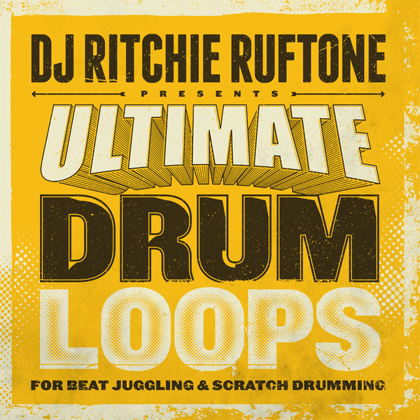DJ Ritchie Ruftone - Ultimate Drum Loops 12" Yellow Vinyl - TTW013