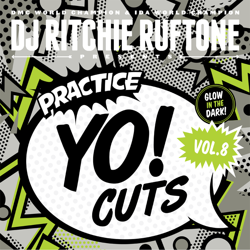 Practice Yo! Cuts Vol. 8 12” Glow In The Dark Vinyl - TTW020