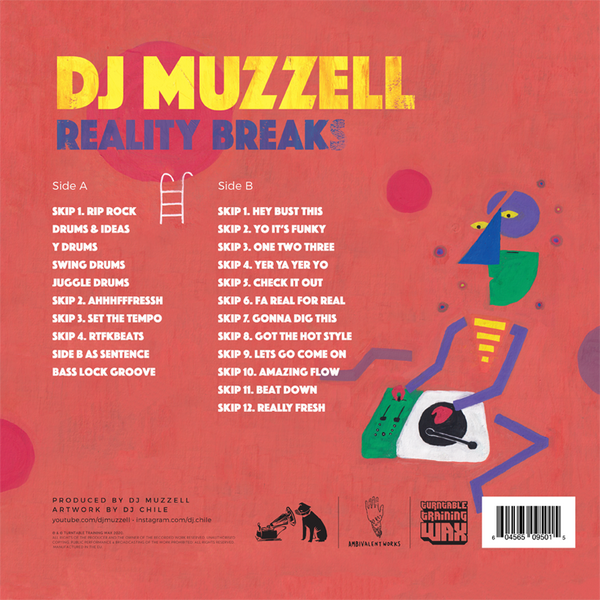 DJ Muzzell - Reality Breaks 12" Black Vinyl  - TTW021