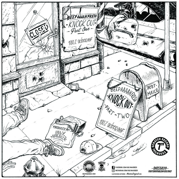 Ugly Mac Beer - Beep Aaah Fresh - 7" White Vinyl