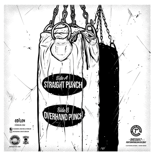 DJ Odilon - Punchliner 2 7" Black Vinyl
