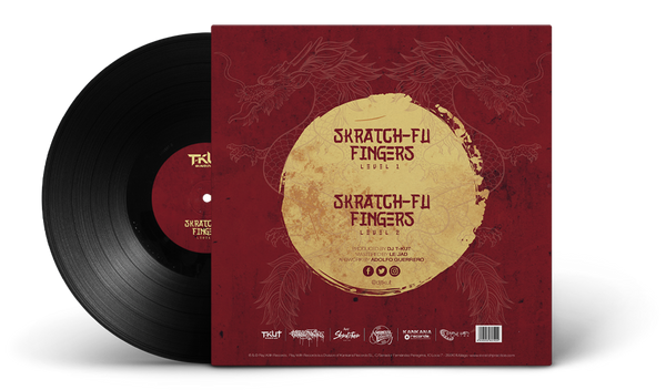 DJ T-Kut - Skratch Fu Fingers Practice 12" Black Vinyl