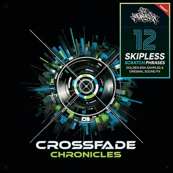 DJ HollanDAZE - Crossfade Chronicles 7” Blue Vinyl