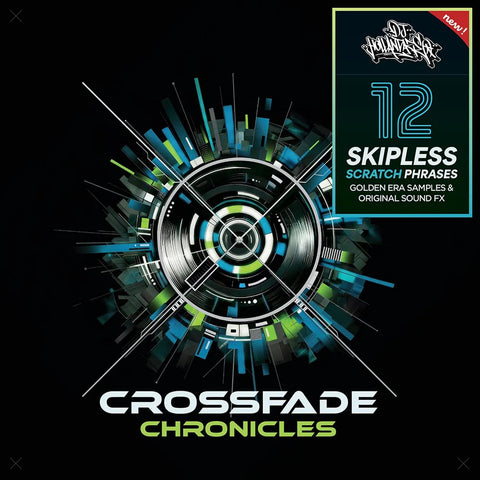 DJ HollanDAZE - Crossfade Chronicles 7” Blue Vinyl