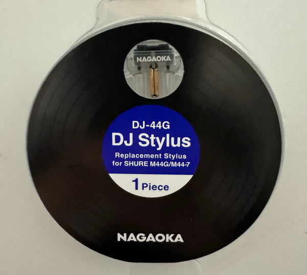 Nagaoka DJ-44G Replacement Stylus for Shure M44G/M44-7 Cartridge