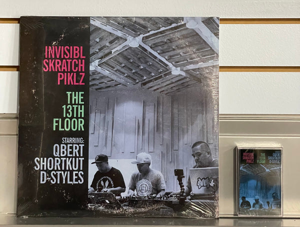 Thud Rumble Invisibl Skratch Piklz 'The 13th Floor' 12” Vinyl Album & Cassette