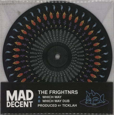 Mad Decent The Frightnrs Which Way - Zoetrope 7” Picture Disc