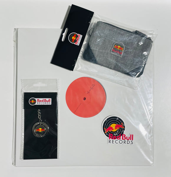 Serato Japan Redbull Thr3style 12” Clear Control Vinyl (Pair)(Bundle)