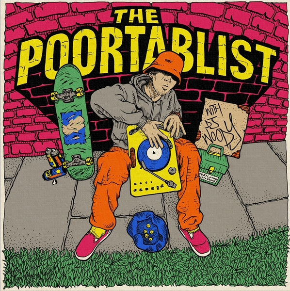 DJ Woody - The Poortablist 7” Gold Vinyl