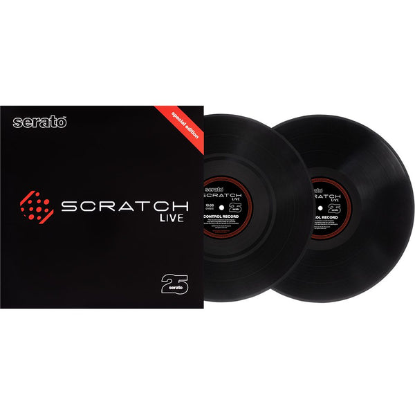 Serato 25th Anniversary 12″ Scratch Live Control Vinyl