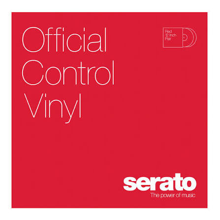 Serato Control 12" Red Vinyl