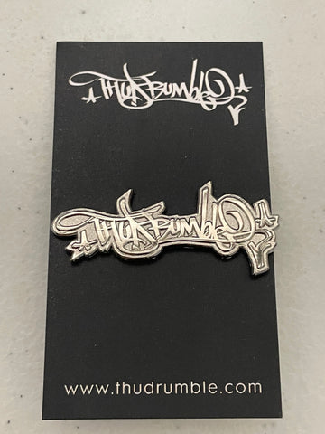 Thud Rumble Logo Pin