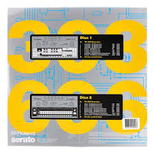 Serato + Roland TB-303/TR-606 Drumatix 12” Control Vinyl (Pair) - Limited Edition