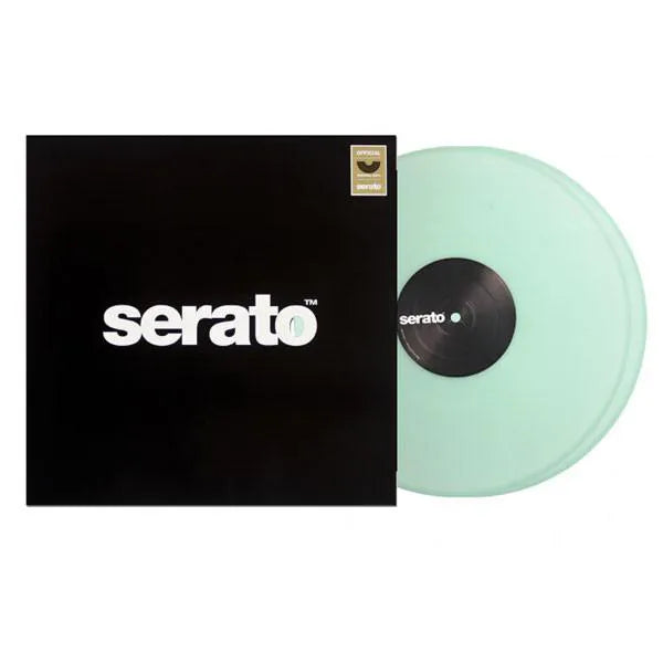 Serato 12” Glow In The Dark Vinyl (Pair)(Black Jacket)