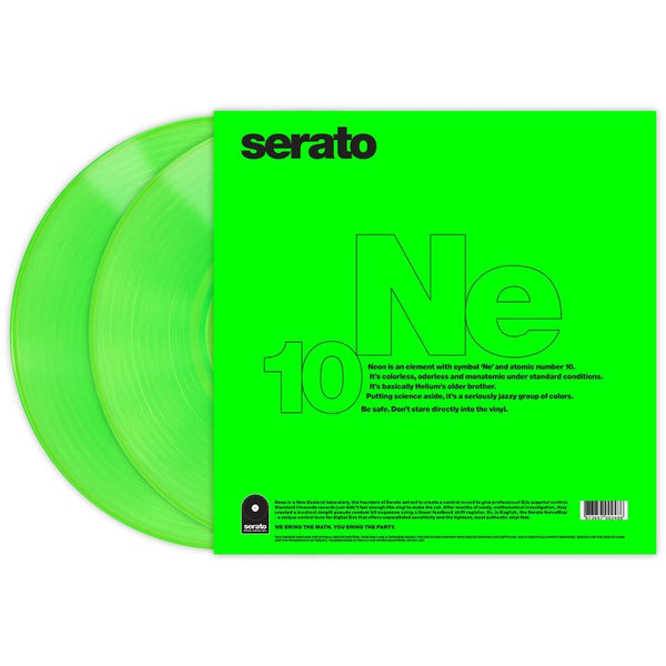 Serato 12” Neon Green Vinyl