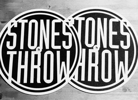 Stones Throw X Serato II Clear 12” Vinyl with Slipmats (Pair)