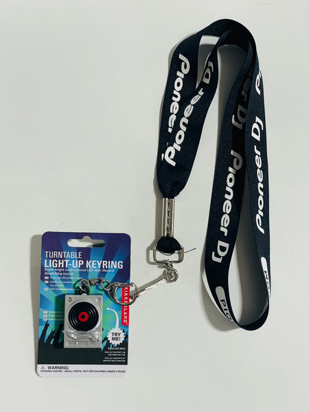 Light-Up Turntable Keyring