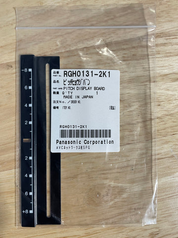 Technics Pitch Decal Black Color (New)
