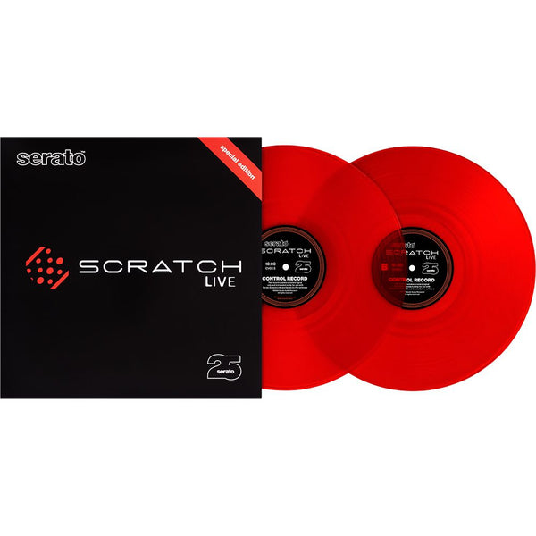 Serato 25th Anniversary 12″ Scratch Live Control Vinyl