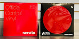 Serato 12” Red Vinyl & Dr. Suzuki 12” Red Slipmats (Pair)