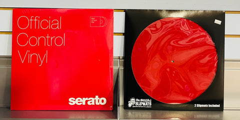 Original Vestax 12” White Slipmats (Pair)
