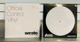 Serato 12” Clear Vinyl & Dr. Suzuki 12” White Slipmats (Pair)