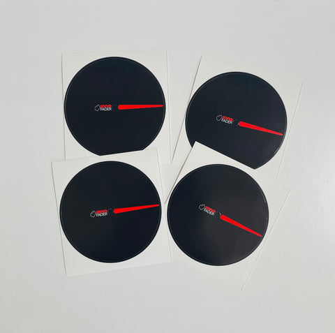 Innofader Center Label Stickers For DJing (4 Stickers)
