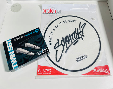 Ortofon Scratch Concorde MKII Cartridge - Twin Pack - Bundle