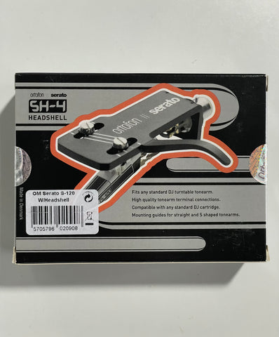 Ortofon OM Serato S-120 Pre Mounted Cartridge on SH-4 Headshell Limited Edition