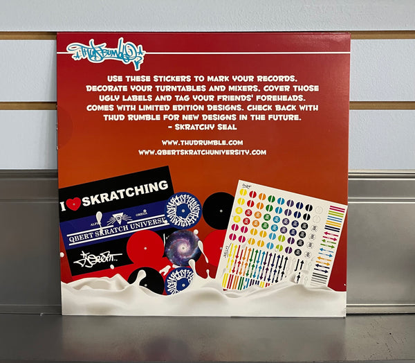 Thud Rumble Label For Ya Tables Skratchy Seal’s Sticker Pack