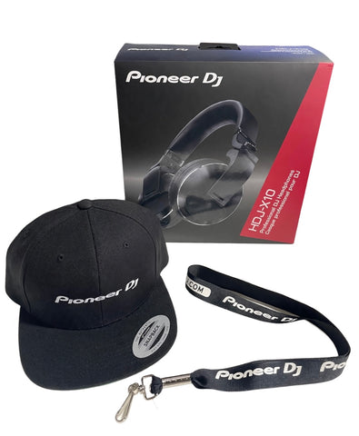 HDJ-X10-K Professional DJ Headphones - Black
