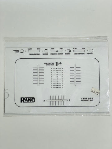 Rane TTM56S Magnetic White Skin