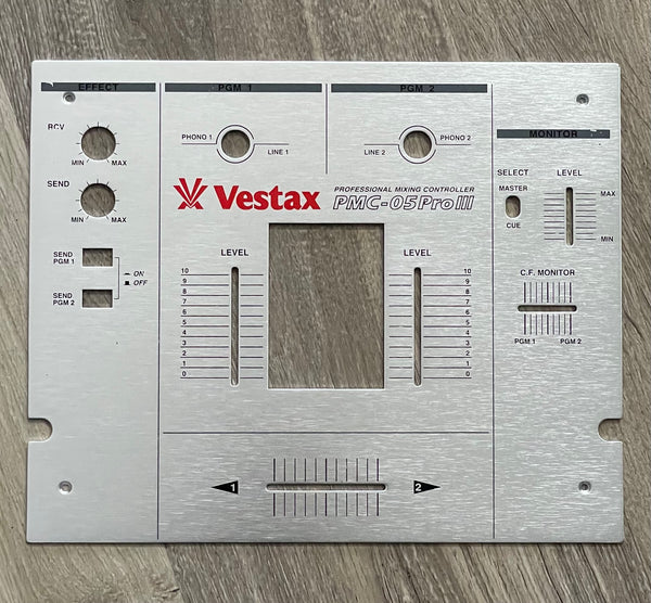 Vestax PMC05ProIII Face Plate