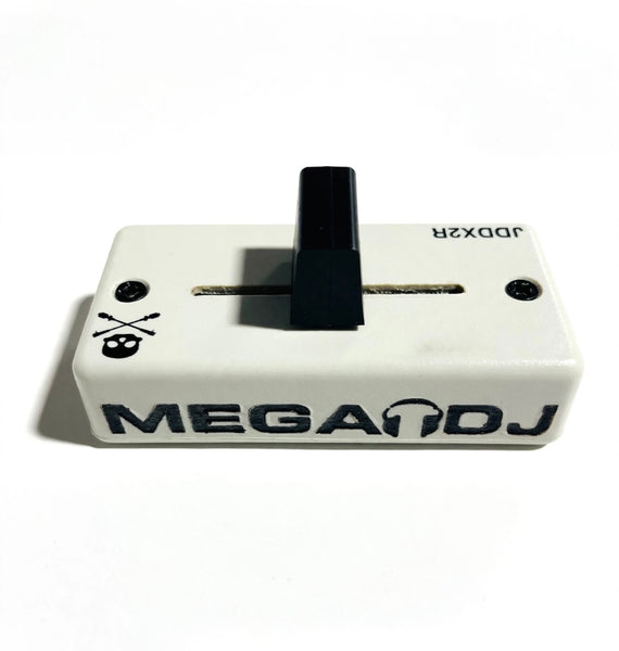 Jesse Dean x Mega DJ - JDDX2R Portable Skratch Fader - White Color