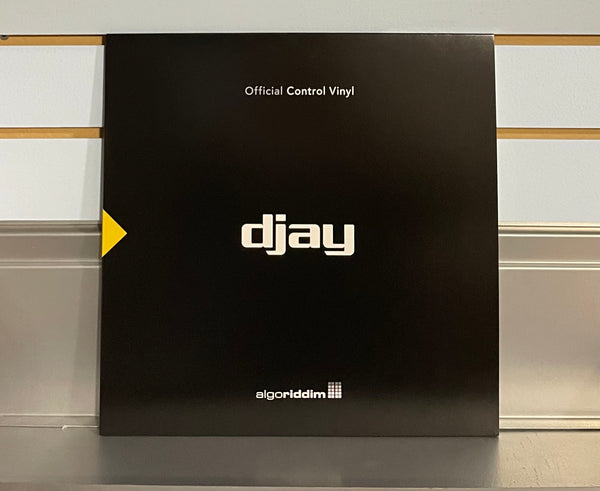 Algoriddim DJay Official 12” Black Control Vinyl (Single)