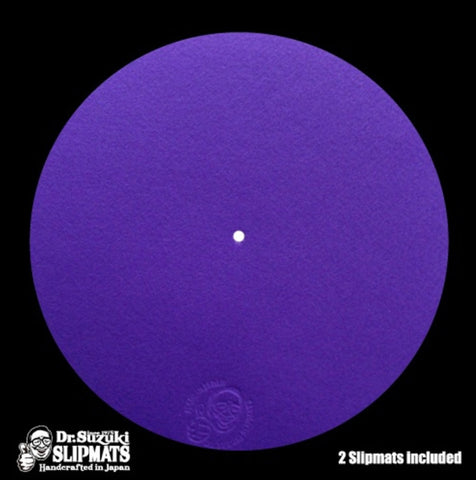 Dr. Suzuki Mix Edition 12" Slipmats - Purple (Pair)